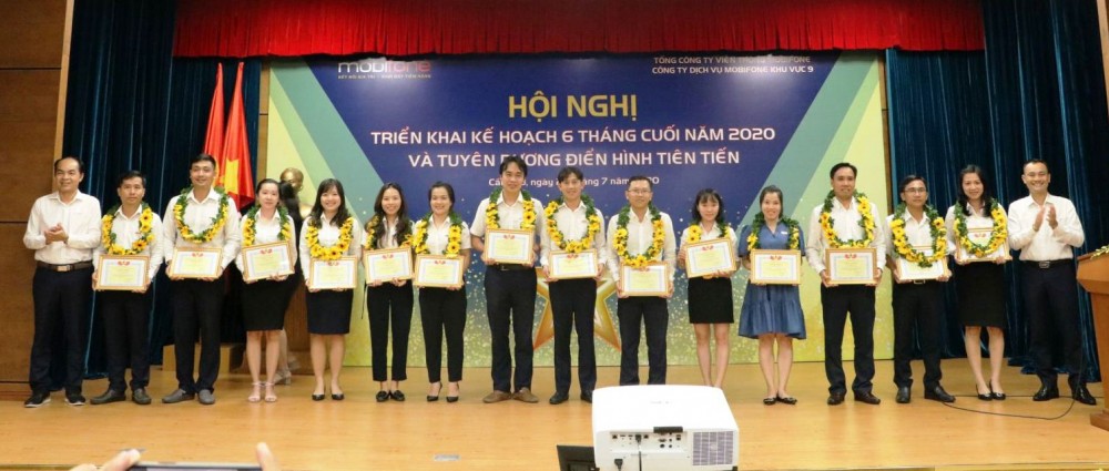 Giai đoạn 2016-2020, cán bộ, công nhân viên của Công ty Dịch vụ MobiFone Khu vực 9 đã đạt được những thành tích đáng ghi nhận.