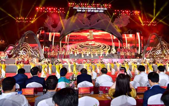 Lễ khai mạc Năm Du lịch Quốc gia - Ninh Bình 2021.