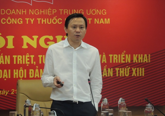 Đảng ủy Vinataba tổ chức Hội nghị nghiên cứu, học tập, quán triệt, tuyên truyền và triển khai thực hiện Nghị quyết Đại hội đại biểu toàn quốc lần thứ XIII của Đảng.