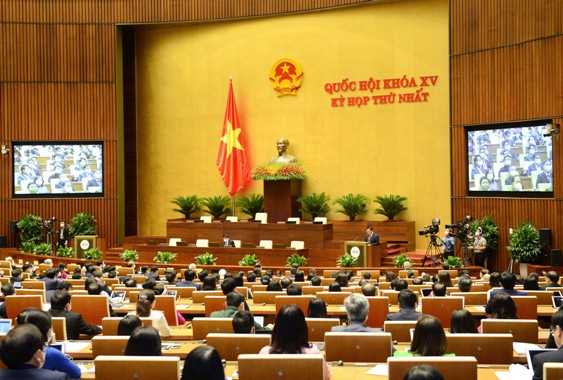 Kỳ họp thứ nhất, Quốc hội khóa XV khai mạc sáng 20/7.