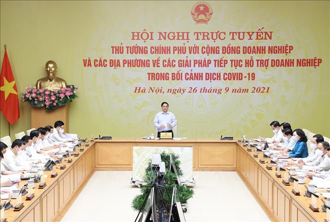 Thủ tướng Phạm Minh Chính chủ trì hội nghị.