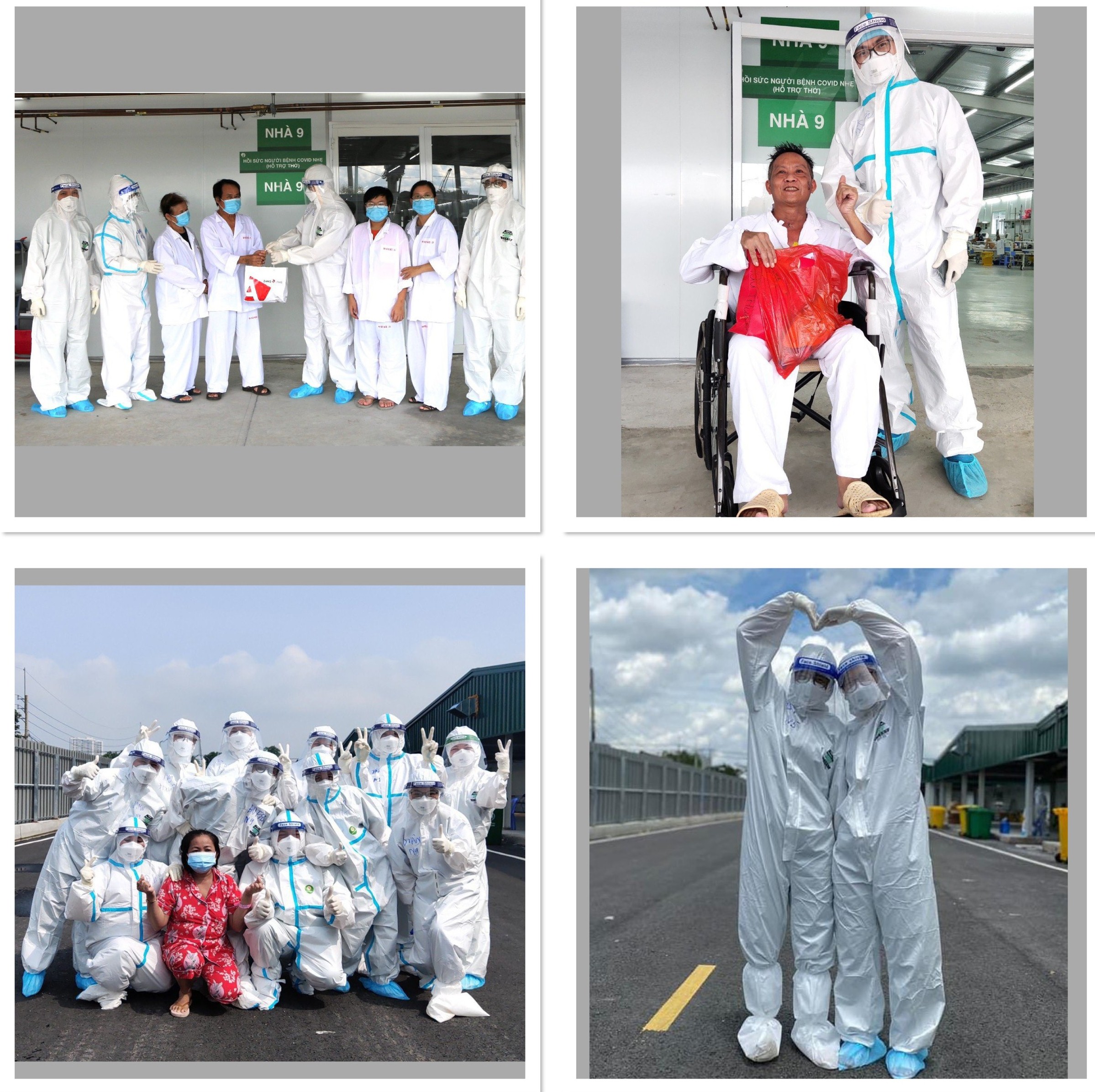 : Đoàn y bác sĩ Bệnh viện Bưu điện tự hào đã góp một phần nhỏ bé vào việc đẩy lùi làn sóng dịch bệnh nguy hiểm lần thứ 4 tại TP. Hồ Chí Minh. 