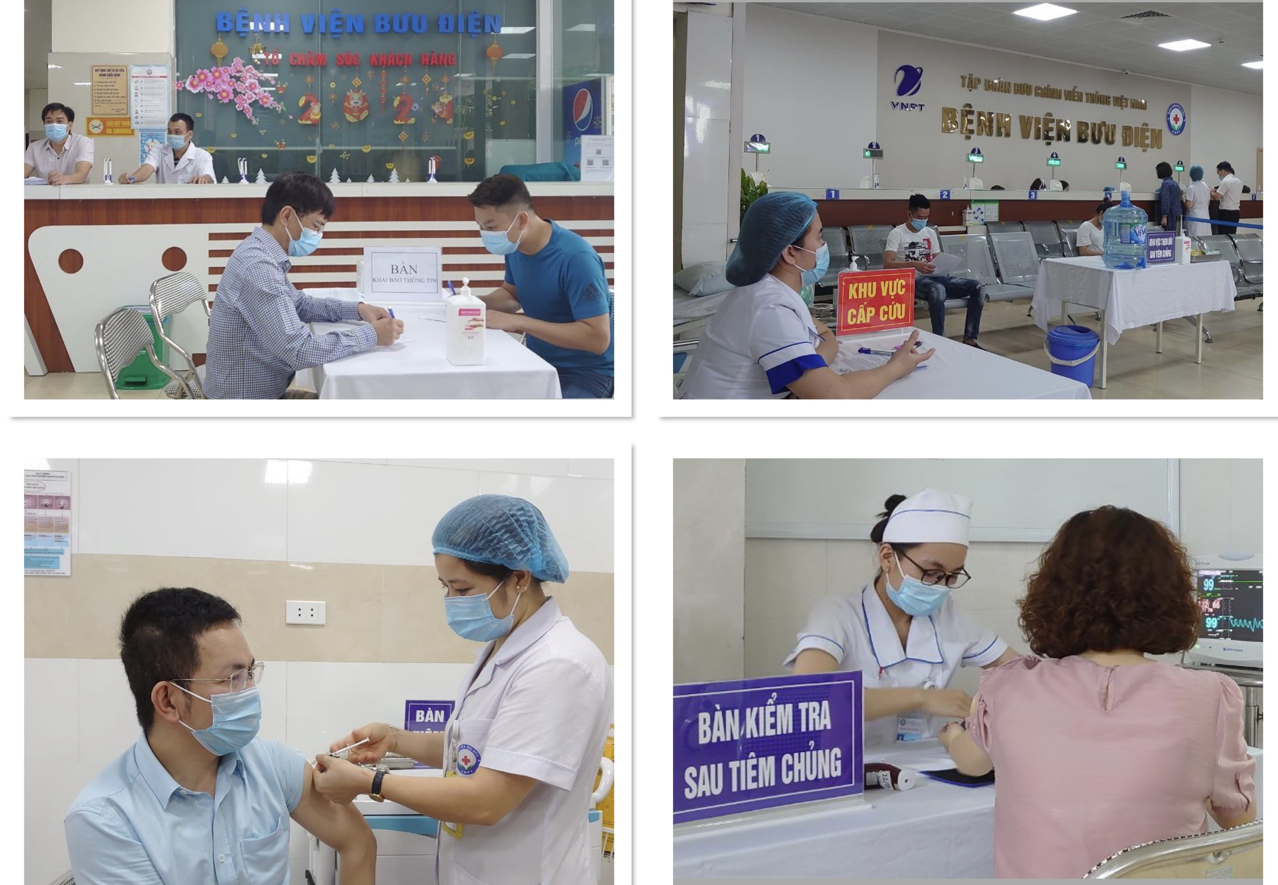 Bệnh viện Bưu điện tăng cường các biện pháp phòng chống dịch bệnh COVID-19 bảo vệ Bệnh viện và cộng đồng an toàn.