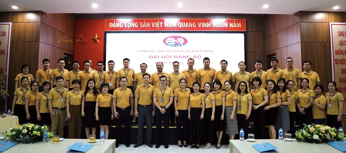 Tập thể Đảng bộ KHPT tại Đại hội Đảng bộ nhiệm kỳ 2020-2025. (Ảnh: KHPT).