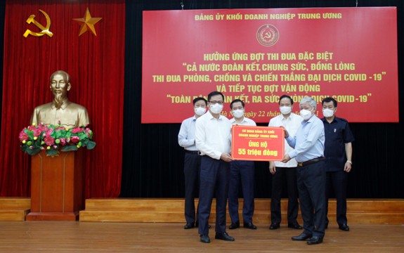 Đảng ủy Khối Doanh nghiệp Trung ương hưởng ứng đợt thi đua đặc biệt