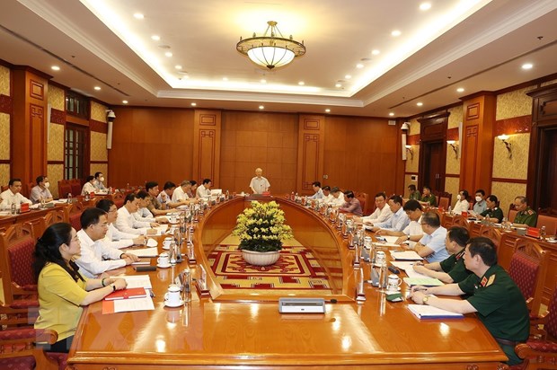 Tổng Bí thư Nguyễn Phú Trọng nhấn mạnh: Trong phòng chống tham nhũng, tiêu cực, công tác kiểm tra của Đảng phải đi trước một bước