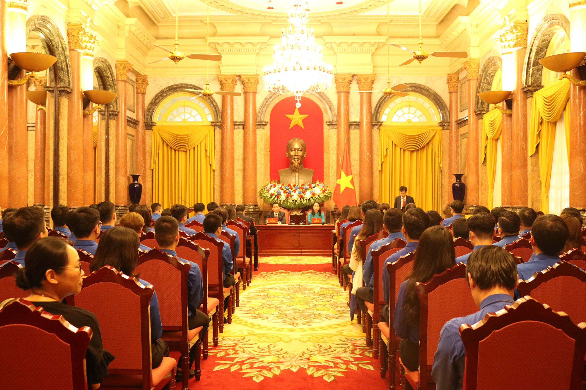 Quang cảnh buổi gặp mặt.