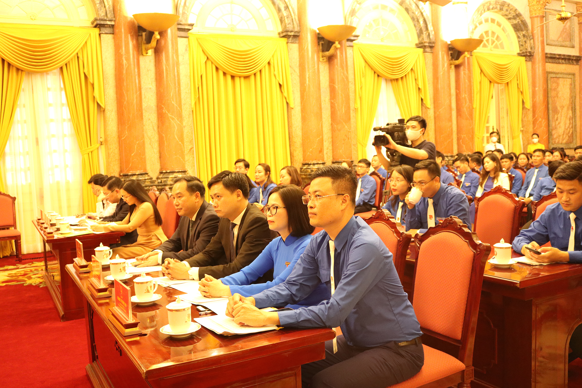 Đồng chí Nguyễn Long Hải, Bí thư Đảng uỷ Khối Doanh nghiệp Trung ương phát biểu đáp từ.