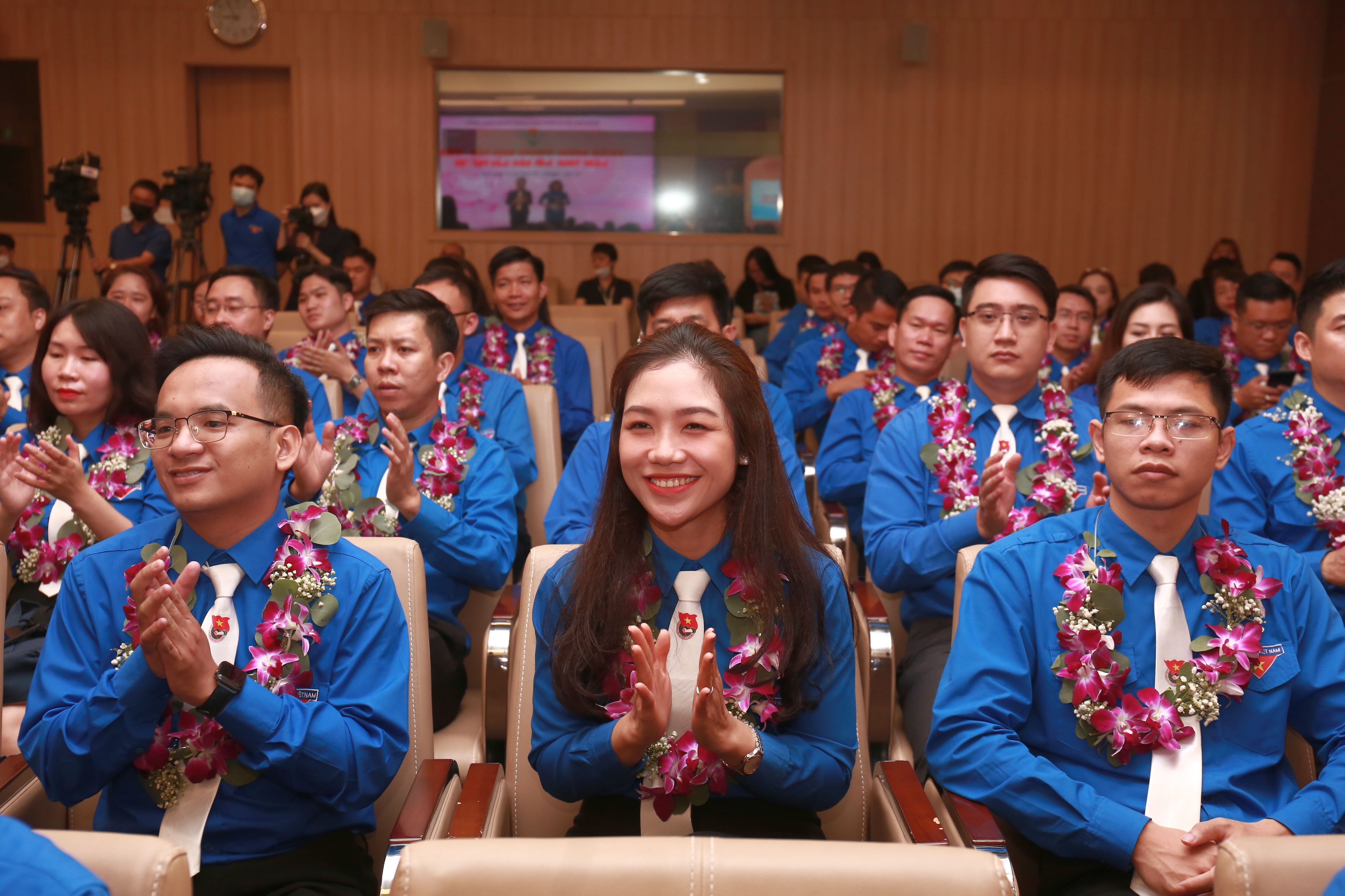 Các đại biểu Tuyên dương Thanh niên tiên tiến