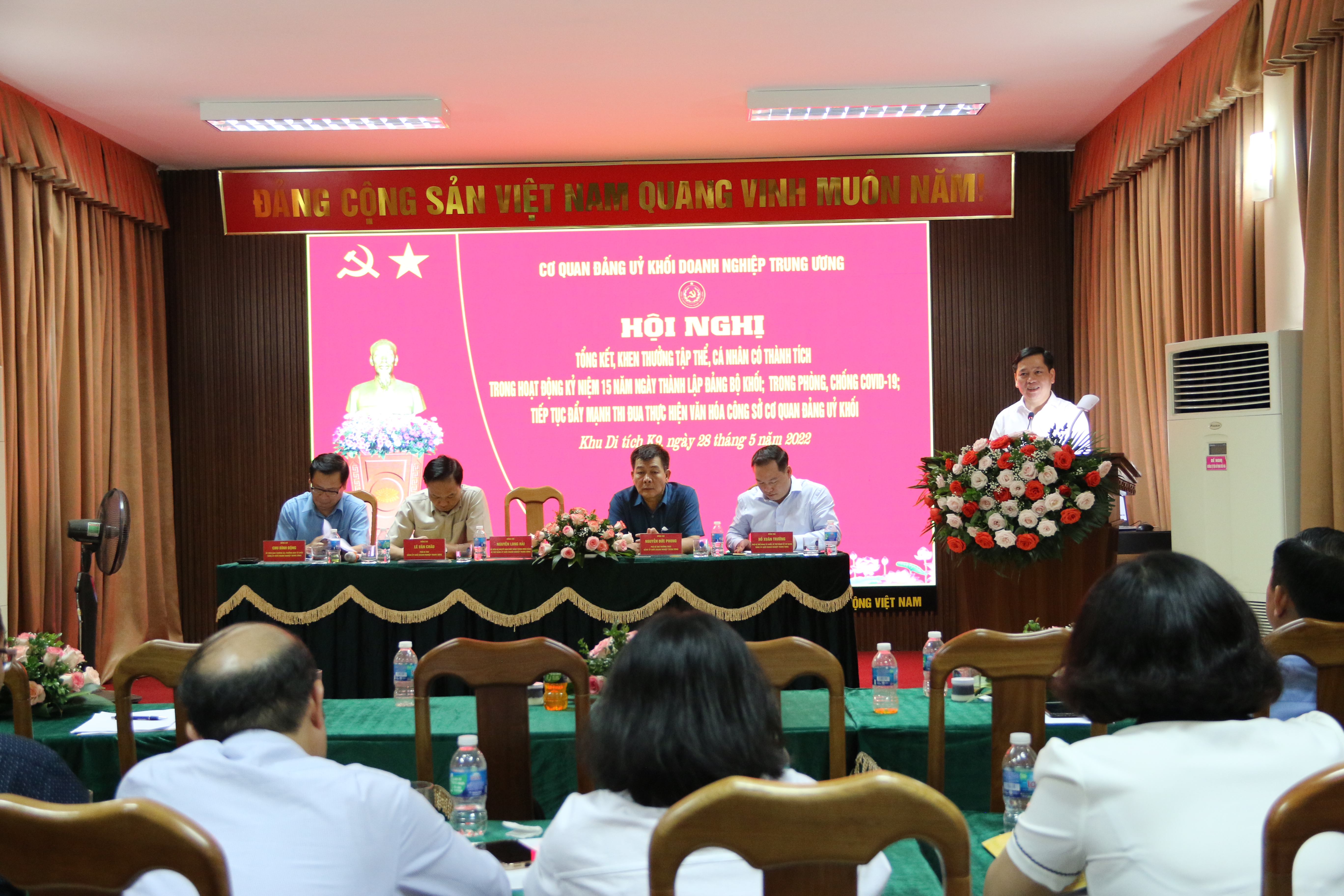 Đồng chí Nguyễn Long Hải, Ủy viên dự khuyết BCH Trung ương Đảng, Bí thư Đảng ủy Khối, Thủ trưởng Cơ quan Đảng ủy Khối