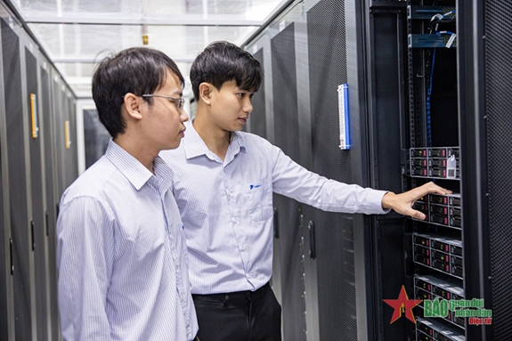 Hệ thống máy chủ của VNPT.