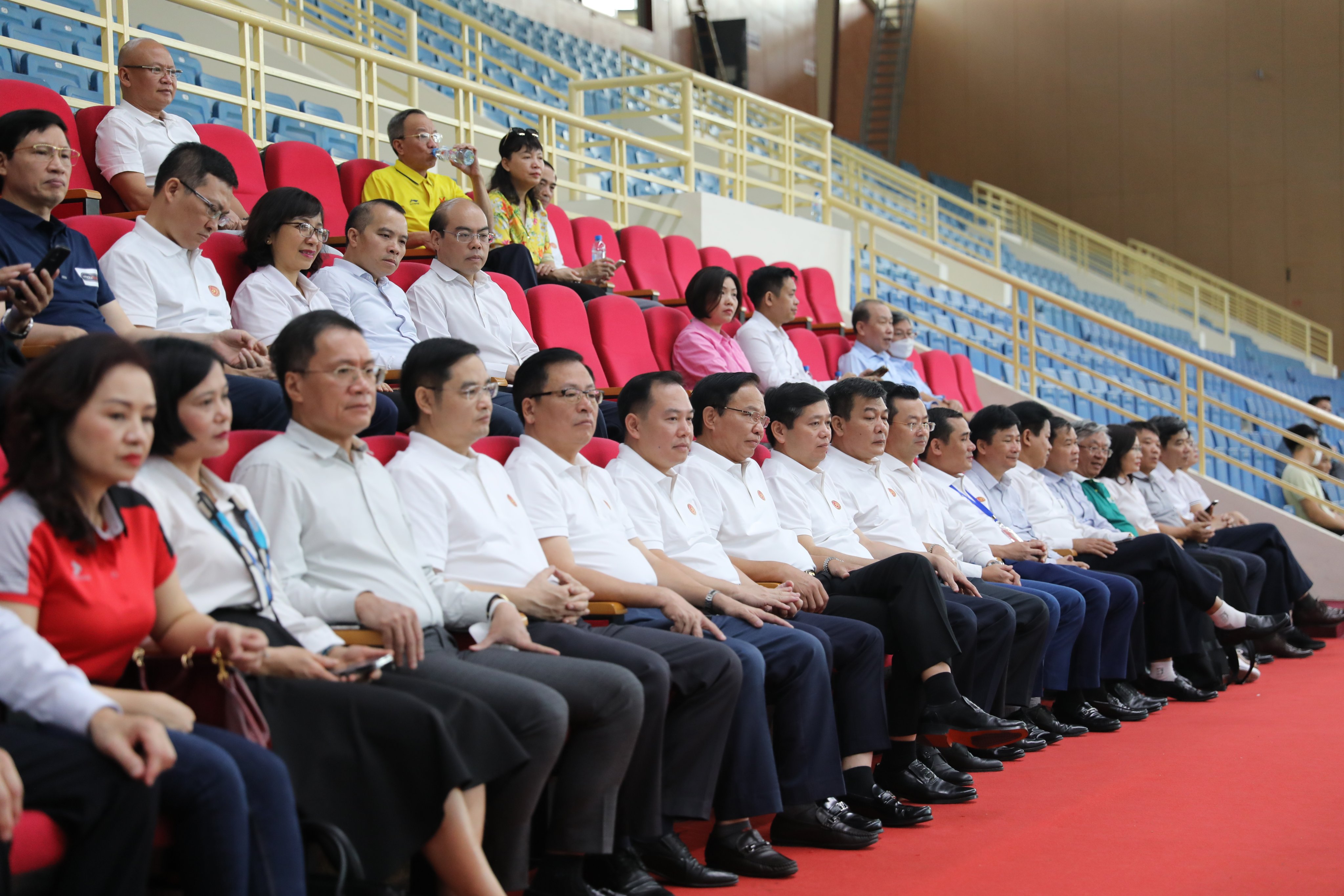 Các đại biểu tham dự Hội thao.