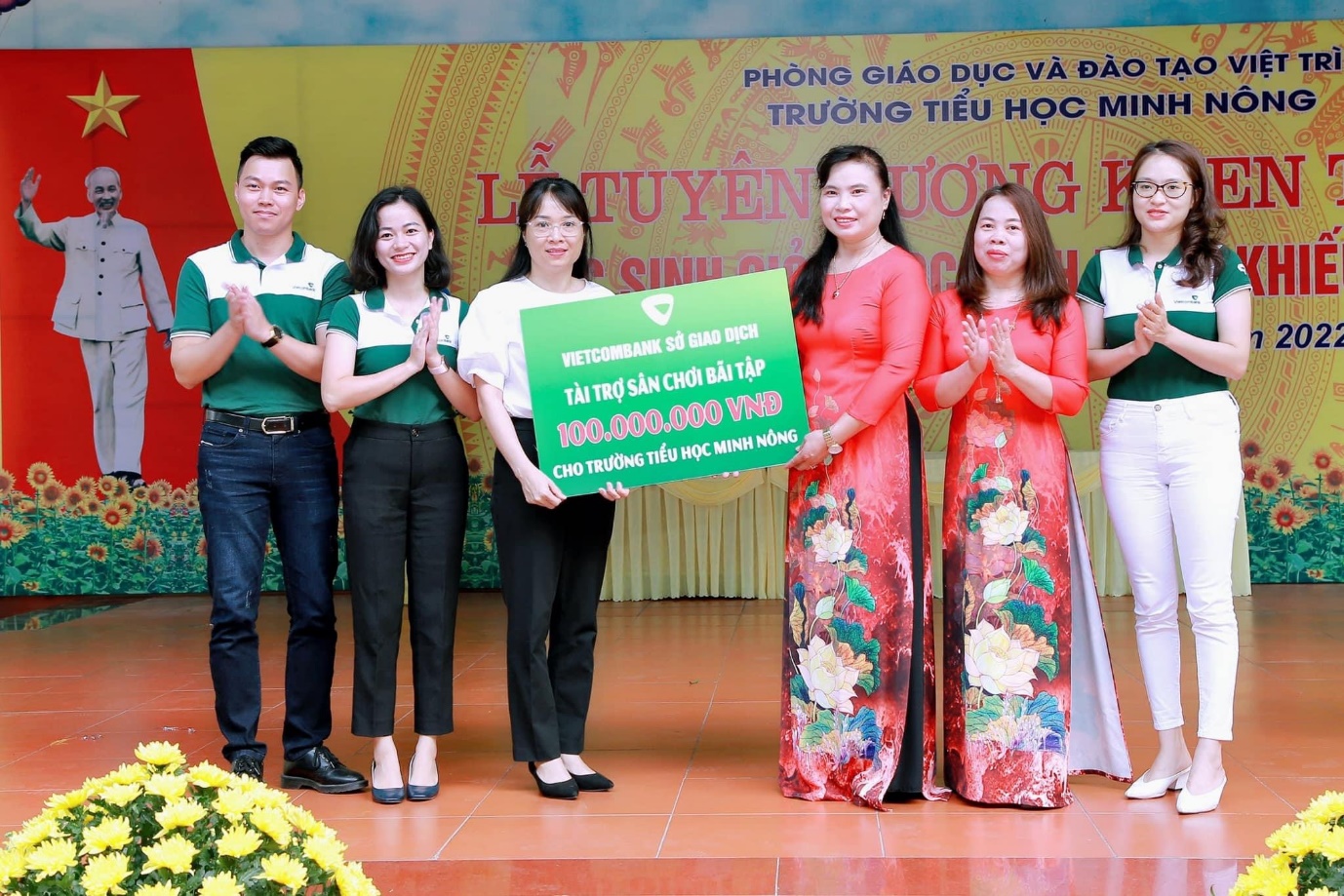 Vietcombank Sở Giao Dịch luôn hưởng ứng nhiệt tình,  đóng góp vào hoạt động an sinh xã hội.