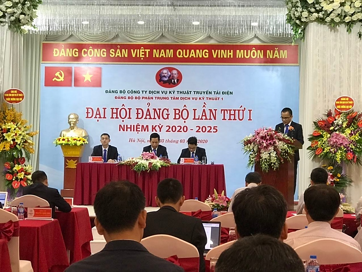 Đại hội ĐBBP TTDVKT1 lần thứ nhất, nhiệm kỳ 2020-2025.