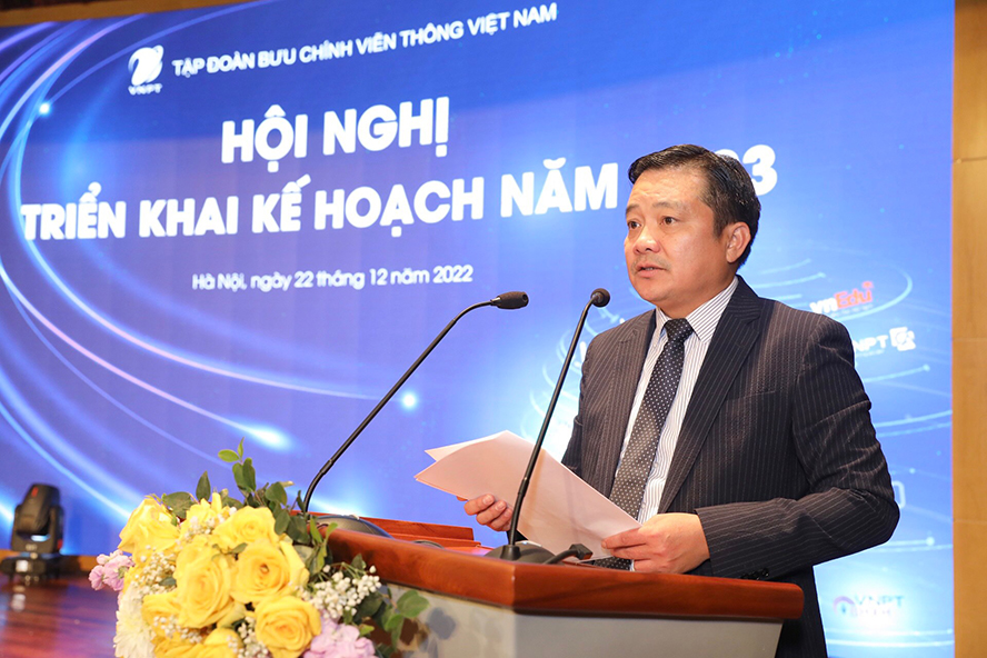 Tổng Giám đốc VNPT Huỳnh Quang Liêm cho biết về định hướng kinh doanh năm 2023.