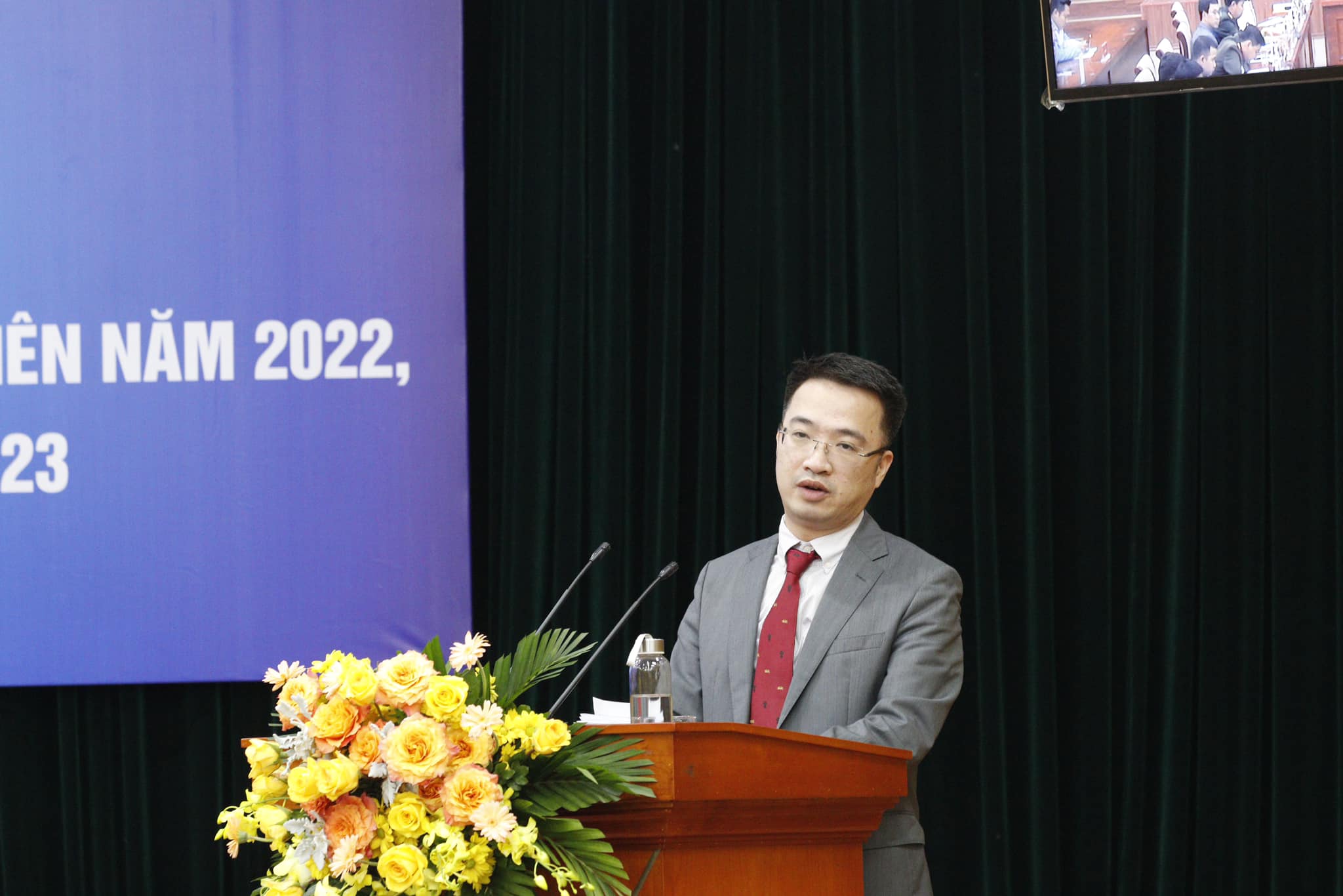 Đồng chí Nguyễn Tường Lâm - Bí thư BCH Trung ương Đoàn phát biểu chỉ đạo Hội nghị