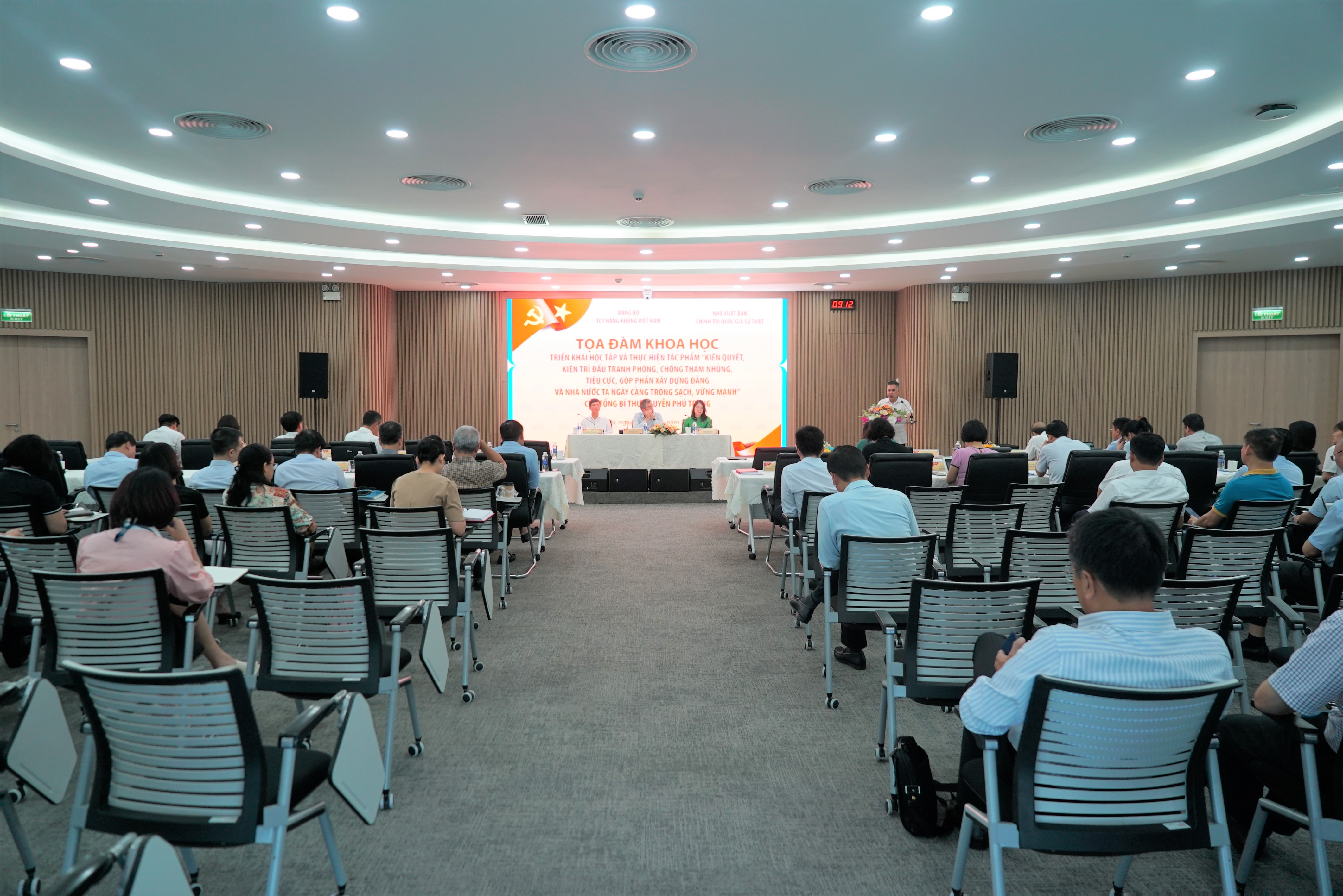 Toàn cảnh Tọa đàm khoa học. (Ảnh: Thế Sơn)