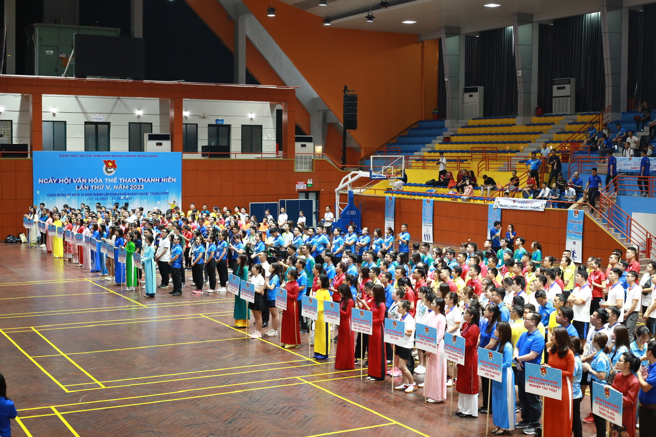 Toàn cảnh Hội thao.