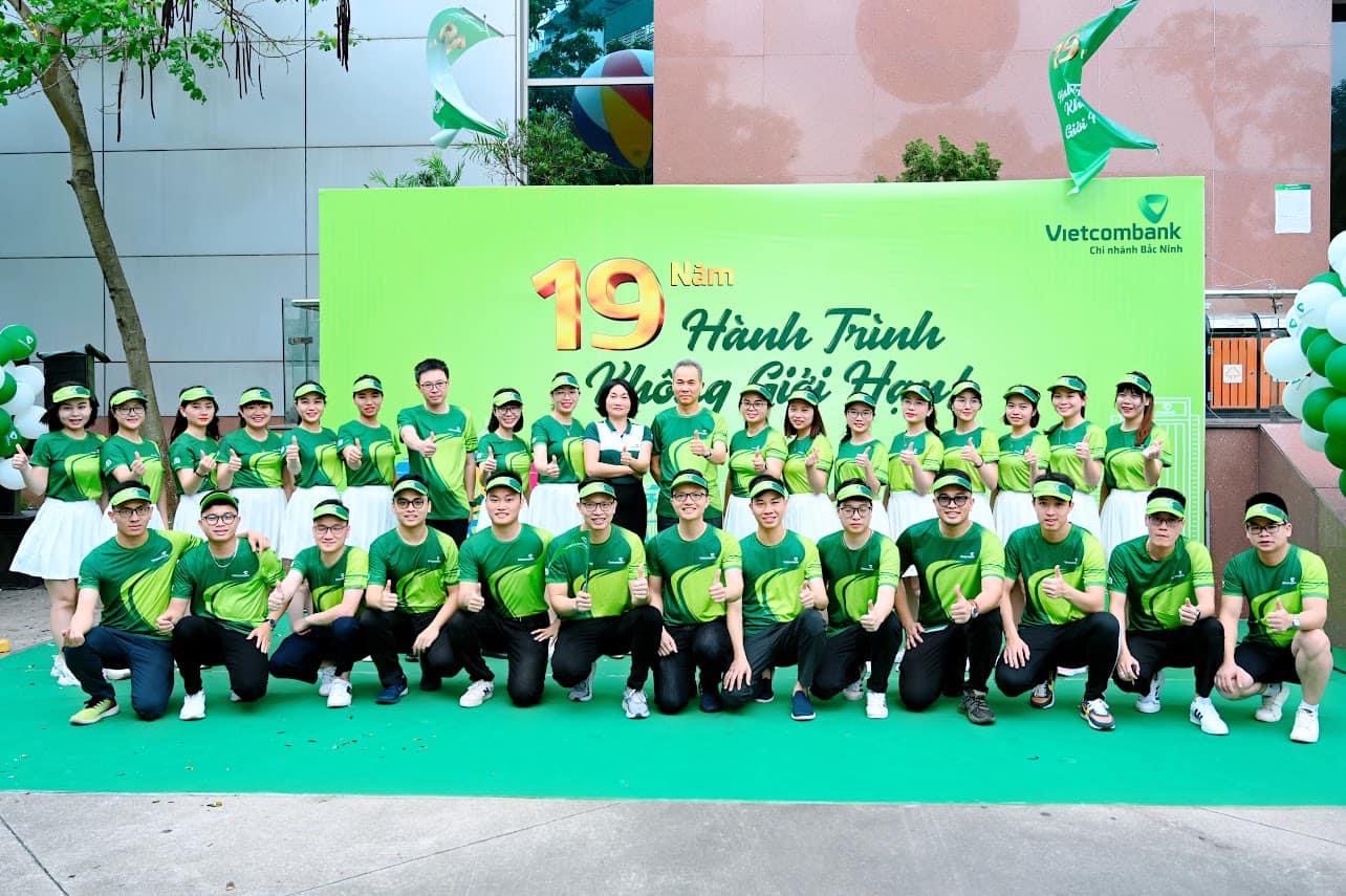 Vietcombank Bắc Ninh với hành trình không giới hạn.