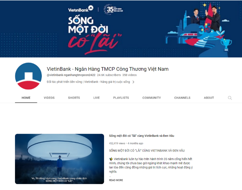 Các trang thông tin chính thống của VietinBank đã và đang cung cấp đến công chúng những thông tin quan trọng, hữu ích của Ngành cũng như của VietinBank