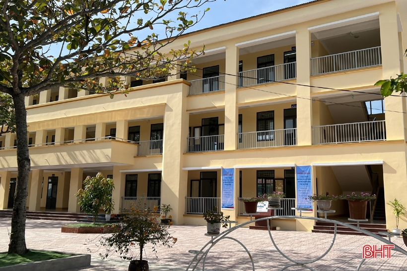 Các công trình Trường THCS Lê Bình có tổng mức đầu tư 14 tỷ đồng, trong đó VietinBank tài trợ 12 tỷ đồng