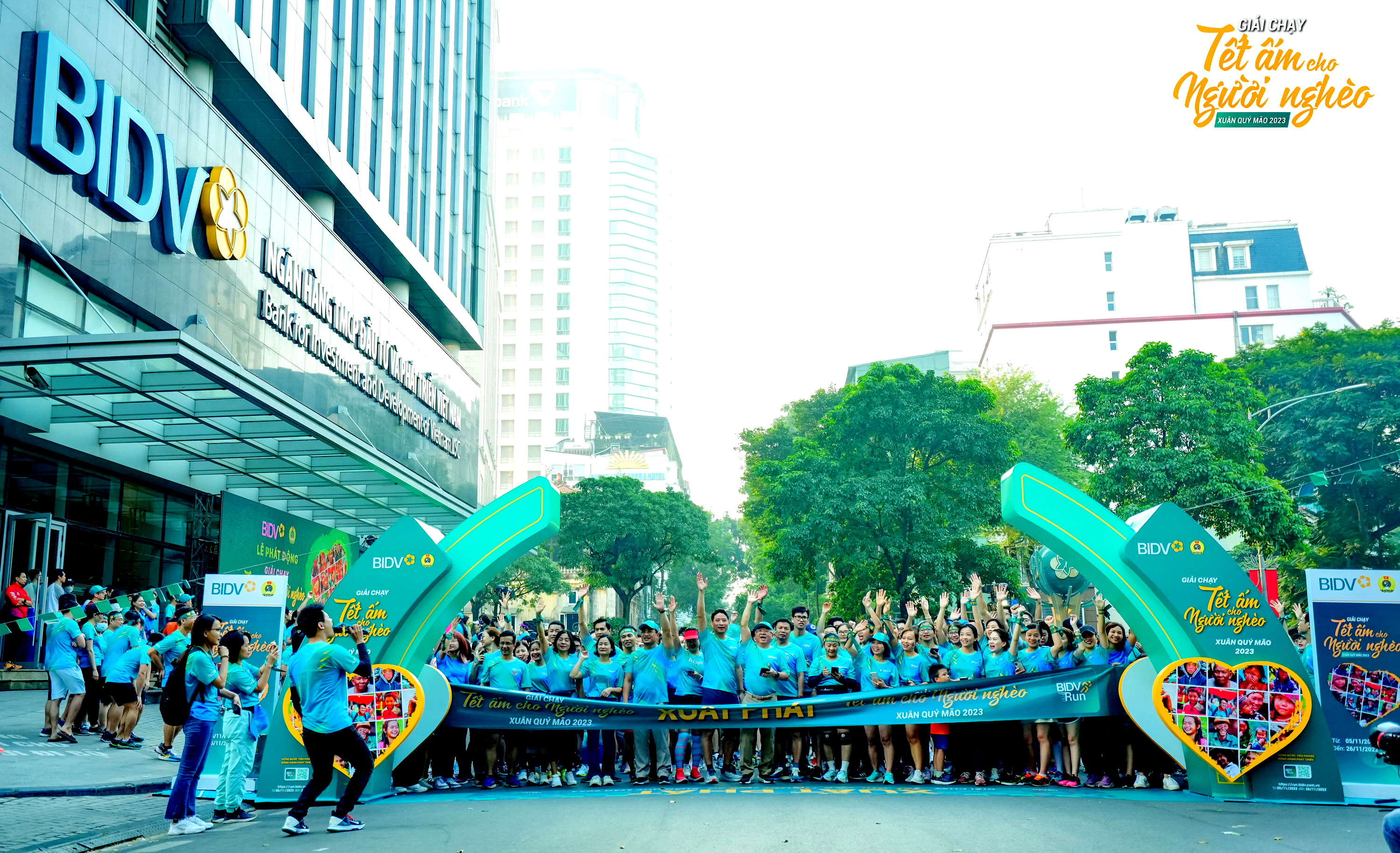 Giải chạy BIDV RUN – Tết ấm cho người nghèo 2023