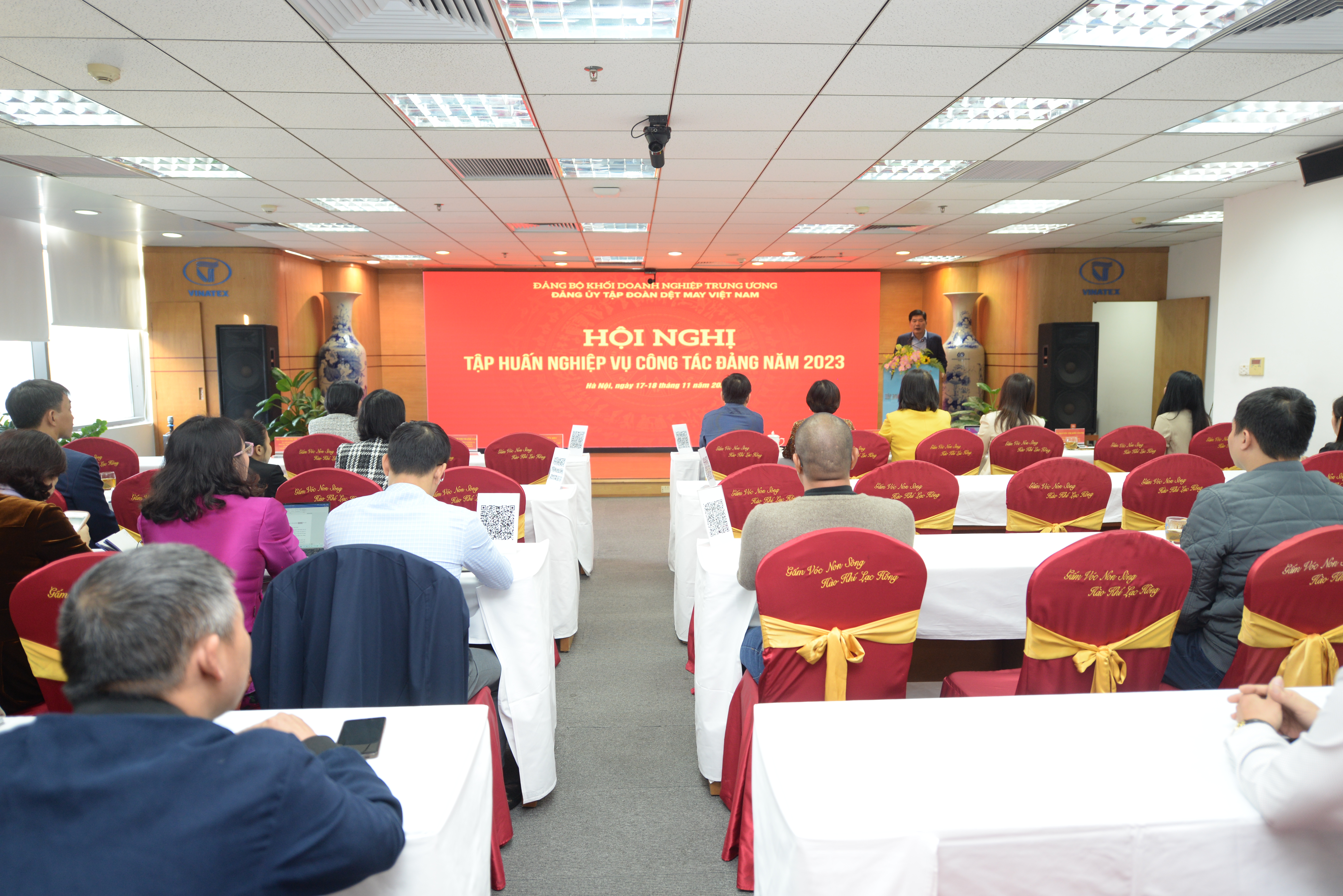 Quang cảnh Hội nghị tập huấn.