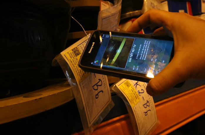 Phần mềm quản lý vật tư thiết bị bằng QR đã phát huy tối ưu công tác quản lý vật tư thiết bị tại Công ty Nhiệt điện Duyên Hải.