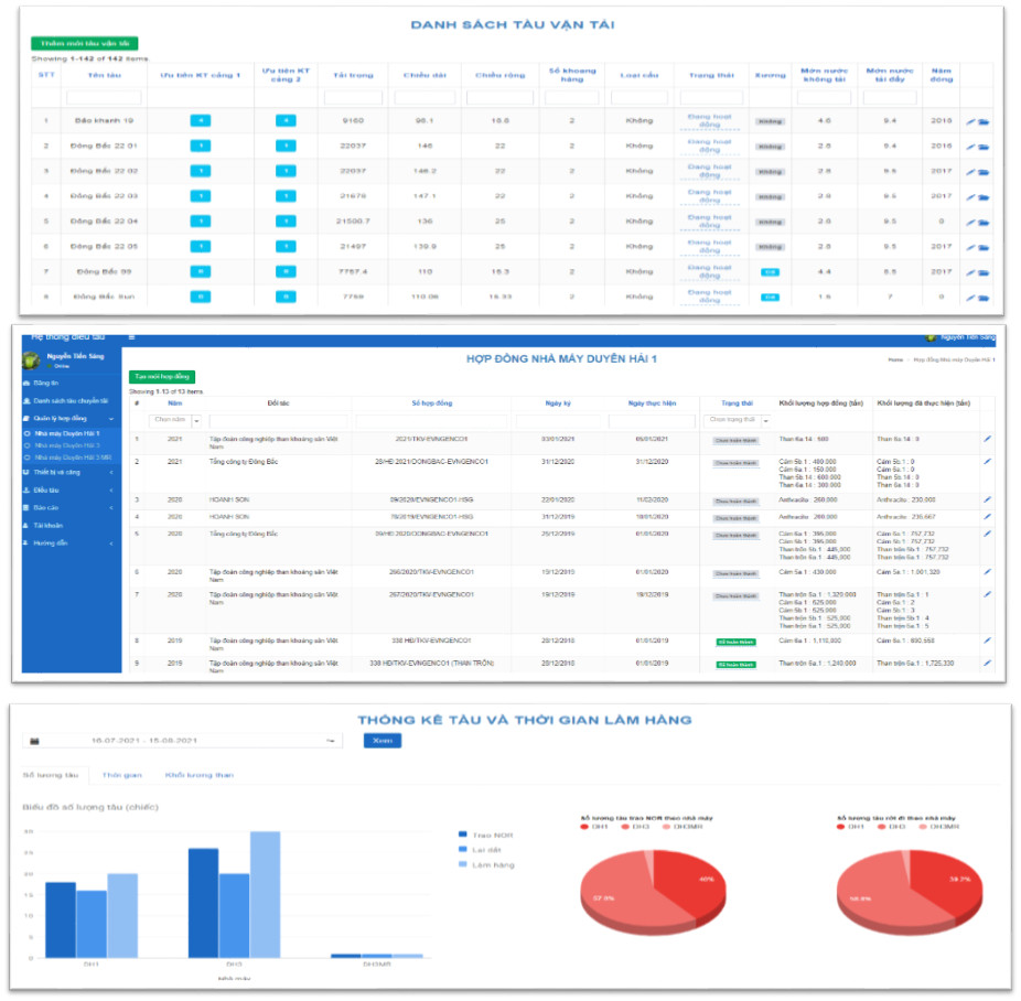 Một số giao diện tính năng của phần mềm