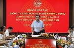 Đoàn công tác của Đảng uỷ Khối Doanh nghiệp Trung ương làm việc với Ban Thường vụ Đảng uỷ Tổng công ty Lương thực Miền Nam